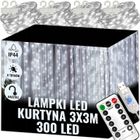 Extralink, kurtyna świetlna LED, zimne, 3-3m, 300x LED, 5V USB
