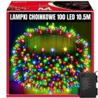 Extralink, lampki choinkowe, świąteczne, 10,5m, 100 LED, ciepłe, multikolor, na baterie