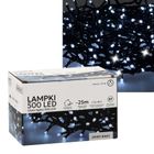Extralink, lampki LED, 500 LED, zimny biały, 28m
