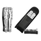 Extralink, Multitool, scyzoryk 23w1 z etui, srebrny