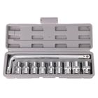 Extralink, Powerlink, zestaw narzędzi, klucze nasadowe, walizka, 10 elementów