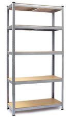 Extralink, regał magazynowy, metalowy, srebrny, 150-75-35 cm