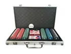 Extralink, zestaw do pokera w walizce, 300 żetonów, 2 talie, kości