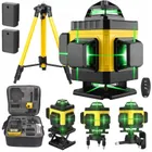 Extralink, zestaw: poziomica laserowa krzyżowa płaszczyznowa, laser 4D ze statywem