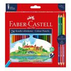 Faber Castell, kredki ołówkowe, Wawel, 24 + 3 kolory