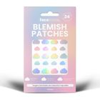 Face Facts, Blemish Patches, plastry na wypryski, holograficzne chmurki, 24 szt.