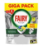 Fairy Platinum, All In One, kapsułki do zmywarki, lemon, 81 tabletek