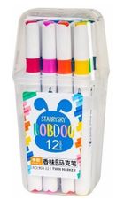 Fandy, Bobdog, marker dwustronny, zapachowy, 12 kolorów