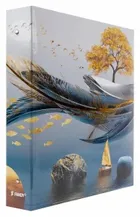 Fandy, fotoalbum kieszeniowy, szyty, Origami 3