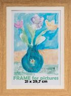 Fandy, ramka drewniana, paint, czarna, 25.5-34-5 cm