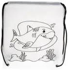 Fandy, Tinting, worek szkolny do malowania, rekin