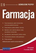 Farmacja - ujednolicone przepisy