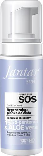 Farmona, Jantar, Sun, bursztynowa regenerująca pianka do ciała z kompleksem chłodzącym, 150 ml