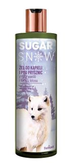 Farmona, Sugar Snow żel do kąpieli i pod prysznic z nutą wanilii i kwiatu lotosu, 400 ml