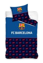 FC Barcelona, komplet pościeli bawełnianej renforce, 140-200+70-80 cm