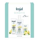 Fenjal, Sensitive, zestaw: krem do rąk, 75 ml + żel pod prysznic, 200 ml + mydło w kostce, 100g
