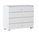 Feretti, Charme, Bianco, komoda, 4 szuflady