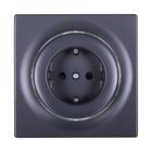 Fibaro, inteligentne gniazdko, typ F, antracytowe