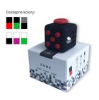 Fidget Cube, kostka antystresowa, biało-czarna