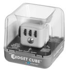 Fidget Cube, zabawka zręcznościowa, biało-czarna