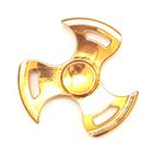 Fidget Spinner, metalowy, złoty