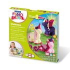 Fimo, Kids, Form&Play, masa plastyczna, jednorożce, 4-42g