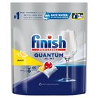 Finish, Quantum All in1, kapsułki do zmywarki, Lemon, 46 szt.