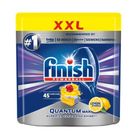 Finish, Quantum Max, tabletki do zmywarki, cytrynowe, 45 szt.