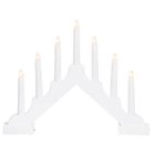 Finnlumor, świecznik adwentowy LED, 7 lampek, 29 cm