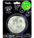 Fiorello, naklejka fluorescencyjna 3D na ścianę, Księżyc, 8,5 cm