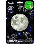 Fiorello, naklejka fluorescencyjna na ścianę, Księżyc, 9 cm