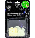 Fiorello, ozdoby fluorescencyjne na ścianę, Buźki, 25 szt.
