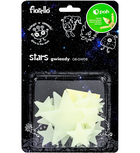 Fiorello, ozdoby fluorescencyjne na ścianę, Gwiazdki, 24 szt.