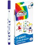 Fiorello, pisaki do tkanin, 6 kolorów