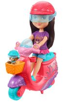 Fisher-Price, Dora poznaje świat, Przygoda na skuterze, zestaw z lalką i akcesoriami