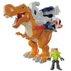 Fisher-Price, Imaginext, T-Rex Deluxe, zestaw z figurką
