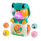 Fisher-Price, Podświetlana muzyczna żabka, zabawka interaktywna z piłeczkami