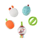 Fisher-Price, sensoryczne kuleczki, 5 szt., zabawka niemowlęca