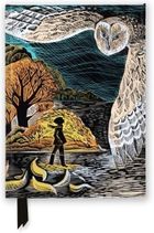 Flame Tree, notatnik A5, 176 stron, linia, Sowa jesienią Angela Harding