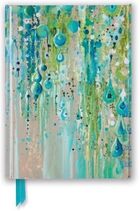 Flame Tree, notatnik, A5, linia, Szmaragdowa rosa, Nel Whatmore, 1 szt.