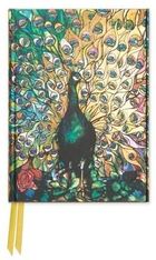 Flame Tree, notatnik A6, linia, Paw - witraż Louis Comfort, 1 szt.