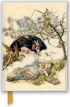 Flame Tree, Śpiąca Alicja w Krainie Czarów, notatnik, A5, linia, 1 szt.