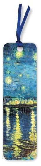 Flame Tree, zakładka do książki, Gwiaździsta noc, Vincent van Gogh