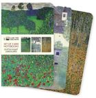 Flame Tree, zestaw 3 notatników, Gustav Klimt Krajobrazy