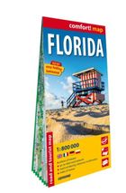 Florida road and tourist map 1:800 000 laminat