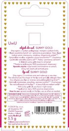 Floslek, olejek do ust, sunny gold, 5,5g