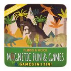 Floss & Rock, Dinozaury, zestaw magnetycznych gier i zabaw 4w1