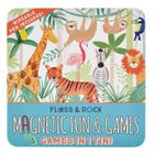 Floss & Rock, Dżungla, zestaw magnetycznych gier i zabaw 4w1