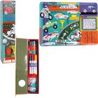 Floss & Rock, Samochody, silikonowa mata z łamigłówkami i grami