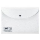 Foldermate, teczka kopertowa, zamykana, A4, biała